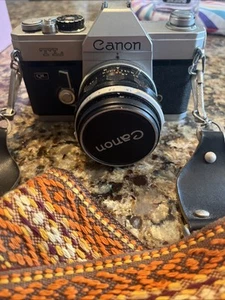 Canon Camera Canon TL QL Camera 35mm UNTESTED Vintage - Picture 1 of 8