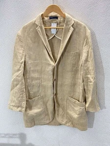 POLO RALPH LAUREN Jacket 42 Linen IVO - Picture 1 of 5