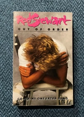 Rod Stewart- Out Of Order Cassette Tape - Image 1 of 3