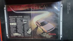 1986 Toyota Celica Gts Werbung Anzeige 2 Seiten Sammler Jdm  - Bild 1 von 3