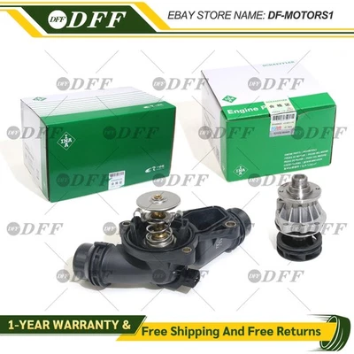 Water Pump Thermostat for 98-06 BMW X5 Z3 320i 323i 325Ci 325i 325xi 330i 525i - Image 1 of 4