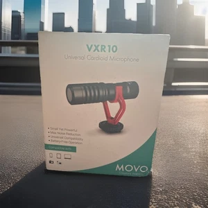 New Sealed Box - Movo VXR10 Universal Cardoid Microphone - Picture 1 of 16