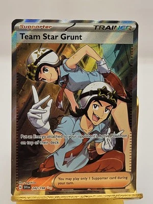 Pokemon- Team Star Grunt SV01: Scarlet & Violet Base Set #242/198 - Image 1 of 2