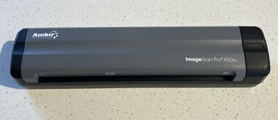 Ambir DS490IX Technology ImageScan Pro 490ix Sheetfed 600 dpi Optical Scanner - Image 1 of 4