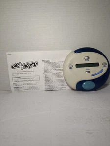 Catch Phrase Electronic Handheld Party Game Hasbro Classic Blue & White Preowned - Picture 1 of 3