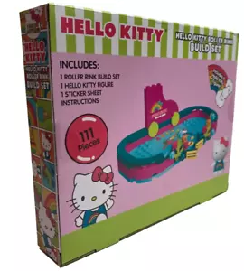 Hello Kitty Roller Pista Set Costruzioni 111 Pezzi Blocchi Costruzioni con Figura - Foto 1 di 3