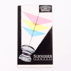 :Schneider Kreuznach 1963 Large Format Lens Brochure Xenotar Xenar Symmar & More - Picture 1 of 3