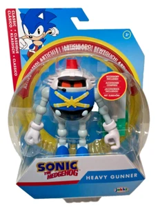 Sonic the Hedgehog Heavy Gunner Jakks Pacific 4 inch Figur Wave 15 BNM - Bild 1 von 3