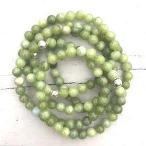 Peridot Gemstone Bracelet - Well Being Crystal Jewellery - August Birthstone - Picture 1 of 3