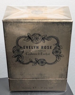 CRABTREE & EVELYN EVELYN ROSE EAU de PARFUM SPRAY 1,7 oz Novo na Caixa (P83926CS8) - Imagem 1 de 4