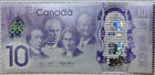 Billets de banque en polymère Gem UNC Canada 10 $ 2017 Billets de banque commémoratifs Canada 150