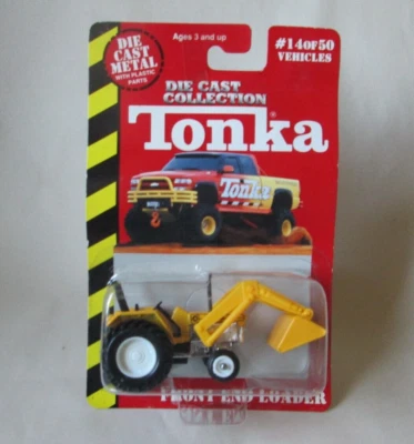 Tonka Farm Equipment Yellow #4 Front End Loader Tractor #14 Maisto Hasbro #3 - Image 1 of 3