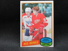 1980 Topps #54 Dennis Polonich Detroit Red Wings  Hockey card