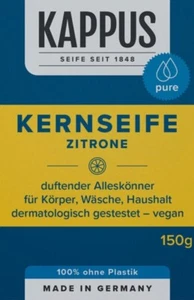 Kappus Seife Zitrone Kernseife Stückseife 150g - Bild 1 von 4