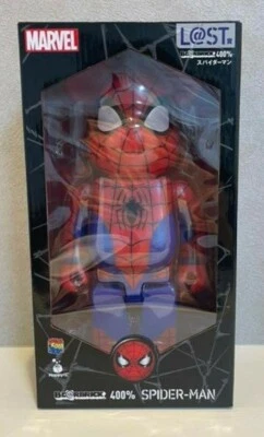 BE@RBRICK Spider-Man 400% Marvel Happy Lottery Last prize Limited Rare — 第 1/4 张图片