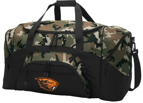 OSU BEAVERS Duffle Suitcase LARGE Oregon State Duffel Gift Idea for Him Men Man Cover