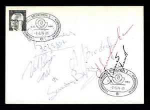 Eiskunst Weltmeisterschaft 1974 6x Original Signiert +G 25600 - Picture 1 of 2