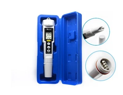 Salinity Salt Tester Meter Temperature Water Conditions Salt Water Pool Tester - image 1 of 4