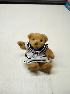 Russ 9" Misty Mountain Stuffed Brown Bear Sailor Dress With Tags Plush - Picture 1 of 3
