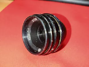 soviet vintage lens Vega-7-1 2/20 + case - Picture 1 of 8