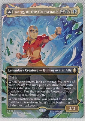Aang, At The Crossroads R 304 MTG: Avatar The Last Airbender Non Foil - Image 1 of 2