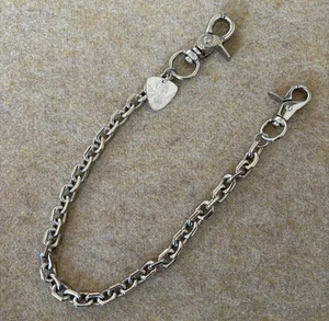 HYSTERIC GLAMOUR WOMAN ON SKULL PICK Wallet Chain Guitar Pick gift - Picture 1 of 3