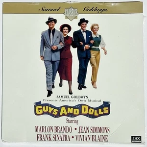 GARCS ET POUPÉES FILM LASERDISC VIDEODISC MARLON BRANDO FRANK SINATRA CBS FOX THX - Photo 1/13