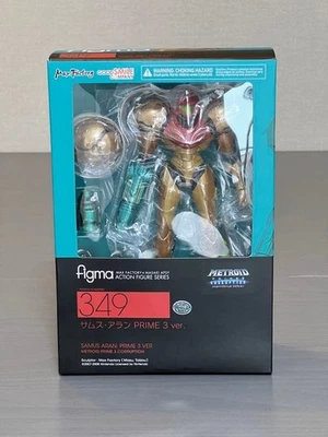 figma 349 METROID PRIME 3 CORRUPCIÓN SAMUS Aran PRIME 3 ver. Figura NUEVA Foto 1 de 4