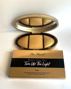 TOO FACED Born This Way Turn Up The Light Palette ~ DEEP | F/S & NIB - Picture 1 of 1