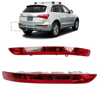 Luz trasera izquierda+derecha parachoques trasero luz trasera luz de parada inversa para Audi Q5 2009-2016 Foto 1 de 4