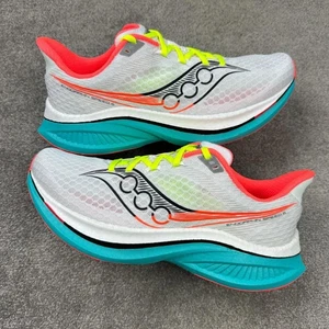 Zapatos para correr Saucony Endorphin Speed 5 blancos mutantes para hombre - talla UK 9,5 NUEVOS CON ETIQUETAS - Imagen 1 de 8