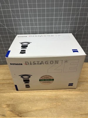 BRAND NEW  ZEISS Distagon T 21mm F/2.8 ZE LENS for Canon EF - Image 1 of 4