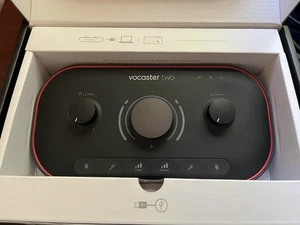 Focusrite Vocaster Two USB-C Podcasting Audio Interface - Picture 1 of 1
