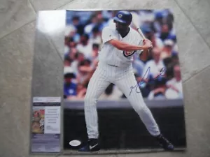 Mark Grace Autographed 11 x 14 Photo Baseball Chicago Cubs Authenticated by JSA - Picture 1 of 2