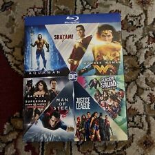 Dc 7-Film Collection Blu-ray Wonder Woman Superman Aquaman Shazam Justice League
