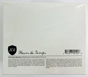 N4 Number 4 Fleurs De Temps Volumizing Shampoo 8.5 Oz New Sealed In Box - Picture 1 of 4