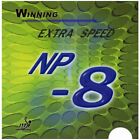 WINNING NP8 EXTRA SPEED TABLE TENNIS RUBBER
