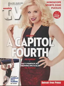 TV WEEKLY 2013 JUNE 30 MEGAN HILTY (FAIR/GOOD COND) - Foto 1 di 1