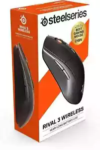 STEELSERIES RIVAL 3 WIRELESS GAMING MOUSE - 62521 - Picture 1 of 3
