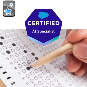 Salesforce AI Specialist w anki PDF egzamin zrzutu ZAKTUALIZOWANY 25 nieoficjalny - Zdjęcie 1 z 3