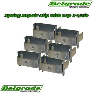 Leaf Spring Bend Repair Clip with Cap 2-1/2in 6 Pack of KK9 - Foto 1 di 6