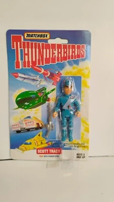 Figura de acción Matchbox Thunderbirds Scott Tracy 1993 de colección 7 envío diecast Foto 1 de 2