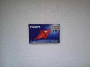Vintage Audio Cassette PHILIPS CD One 60 * Rare From 1997 * - Photo 1/3