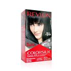 Revlon Color Silk 3D Color Gel Technology Hair Color 40Ml+40Ml+11.8Ml - Black 1N
