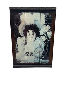 Raisinrak Coke A Cola Print On Wood - Picture 1 of 3