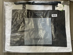 Kate Spade NY x Target Shopping Reusable Tote Bag Black 2025 Exclusive - Picture 1 of 3