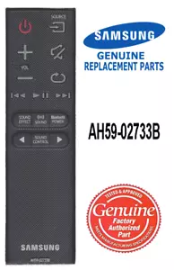 New Real Samsung Sound Bar Remote Control AH59-02733B HW-J4000 HW-K360 HW-K450 - Picture 1 of 2