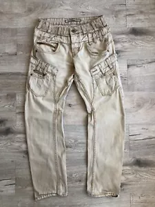 Cipo & Baxx Avant Garde Double Waist Y2K Pants Vintage - Picture 1 of 11