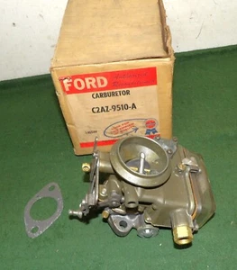 1962 Ford Galaxie 500 NOS REMAN 6-Cylinder M/T 223 1V 1-BARREL HOLLEY CARBURETOR - Bild 1 von 12