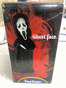 ROYAL BOBBLES GHOST FACE SCREAM VHS MAGASIN SUJET CHAUD - TOUT NEUF
